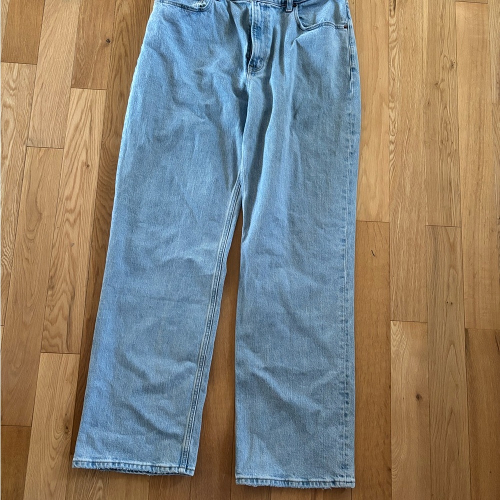 Abercrombie & Fitch Light Blue Relaxed Jeans